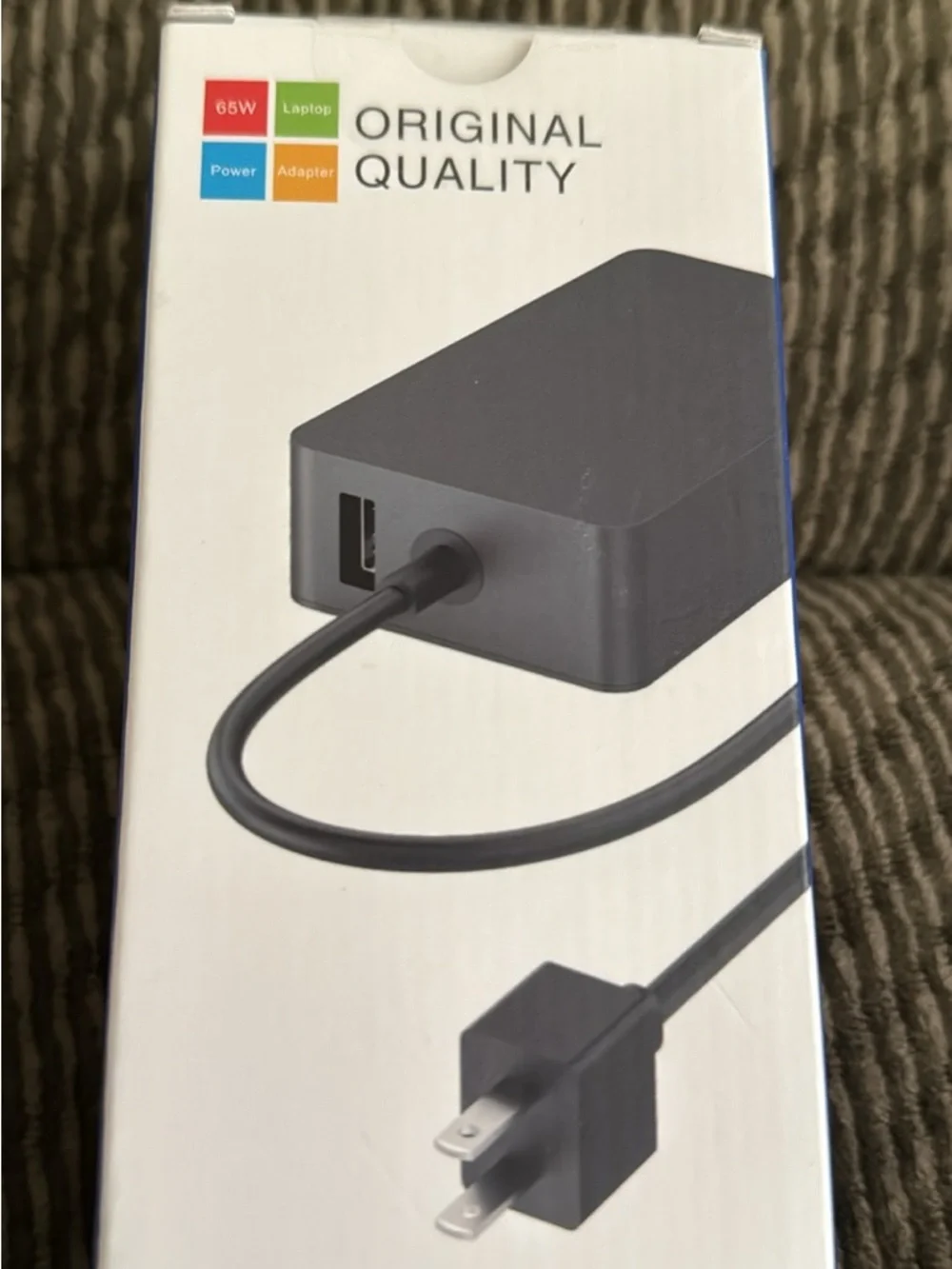 NEW Original Quality 65W Laptop Charger, Pro/Laptop/Book/Go, never opened